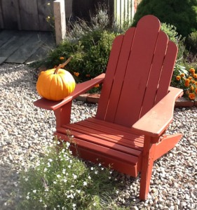 Chair & Pumpkin
