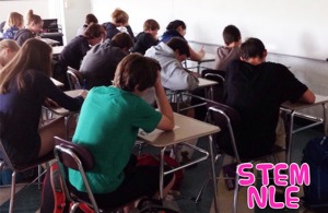 STEM Academy Latin Scholars sit for the Exam