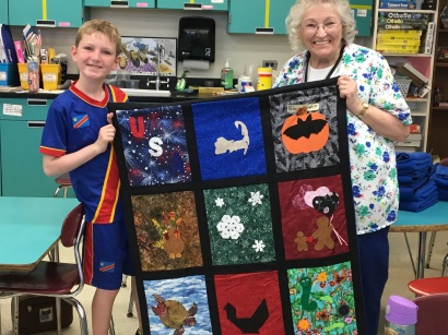 Mary & Quilt #1